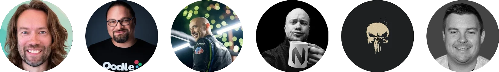 DHH وRyan Hughes وTobi Lütke وBjarne Øverli وHANCORE وSpencer Bull